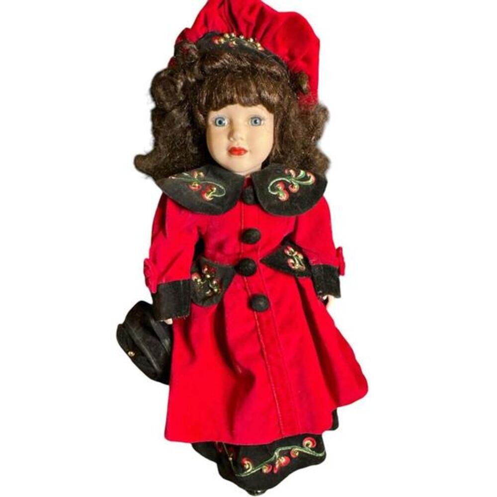 1998 Victorian Collection Limited Edition Porcelain Doll  by Melissa Jane The do